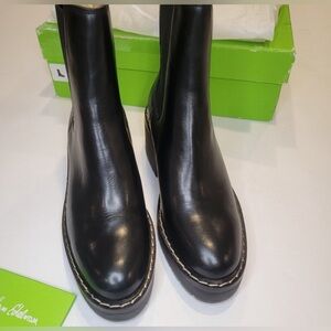 SAM EDELMAN Anderson Womens Block Heel Chelsea Boots NWOT